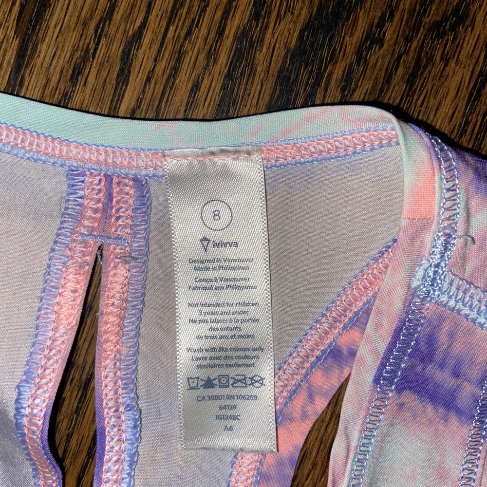 Patterned Ivivva tank - Picture 3 of 4